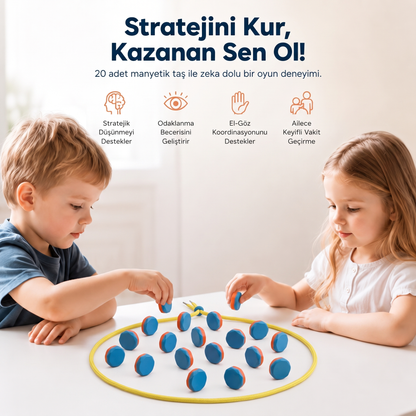 Stikto Manyetik  – 20 Parça Mıknatıslı Aile ve Zeka Oyunu